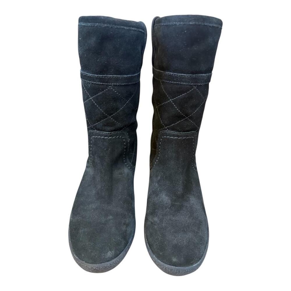 Tory Burch Alana Shearling Lined Suede Boot Boot Women size 6 - Picture 4 of 7